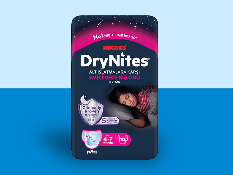 Drynites girls 4-7